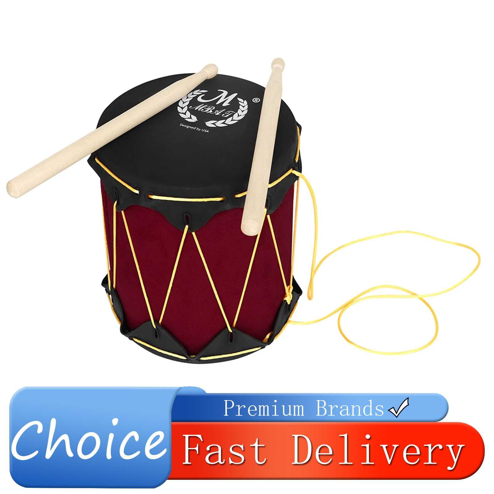 Musical Instrument Indian - Drum Kulit Karet IRIN, Drum India