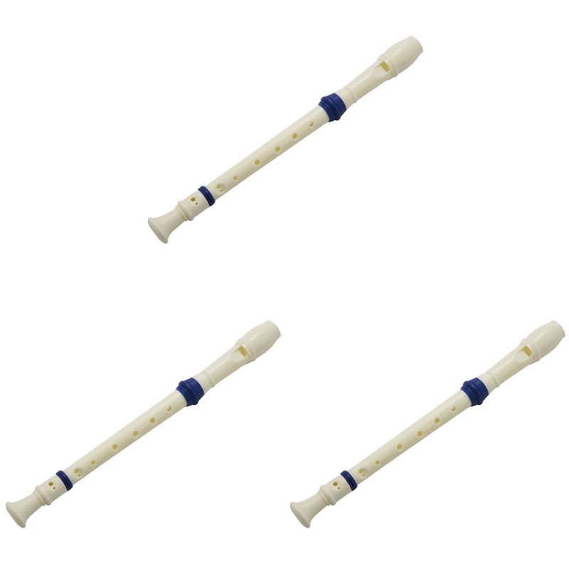Soprano Recorder Plastic - A89E-3X Peluit Soprano Plastik 8 Lubang