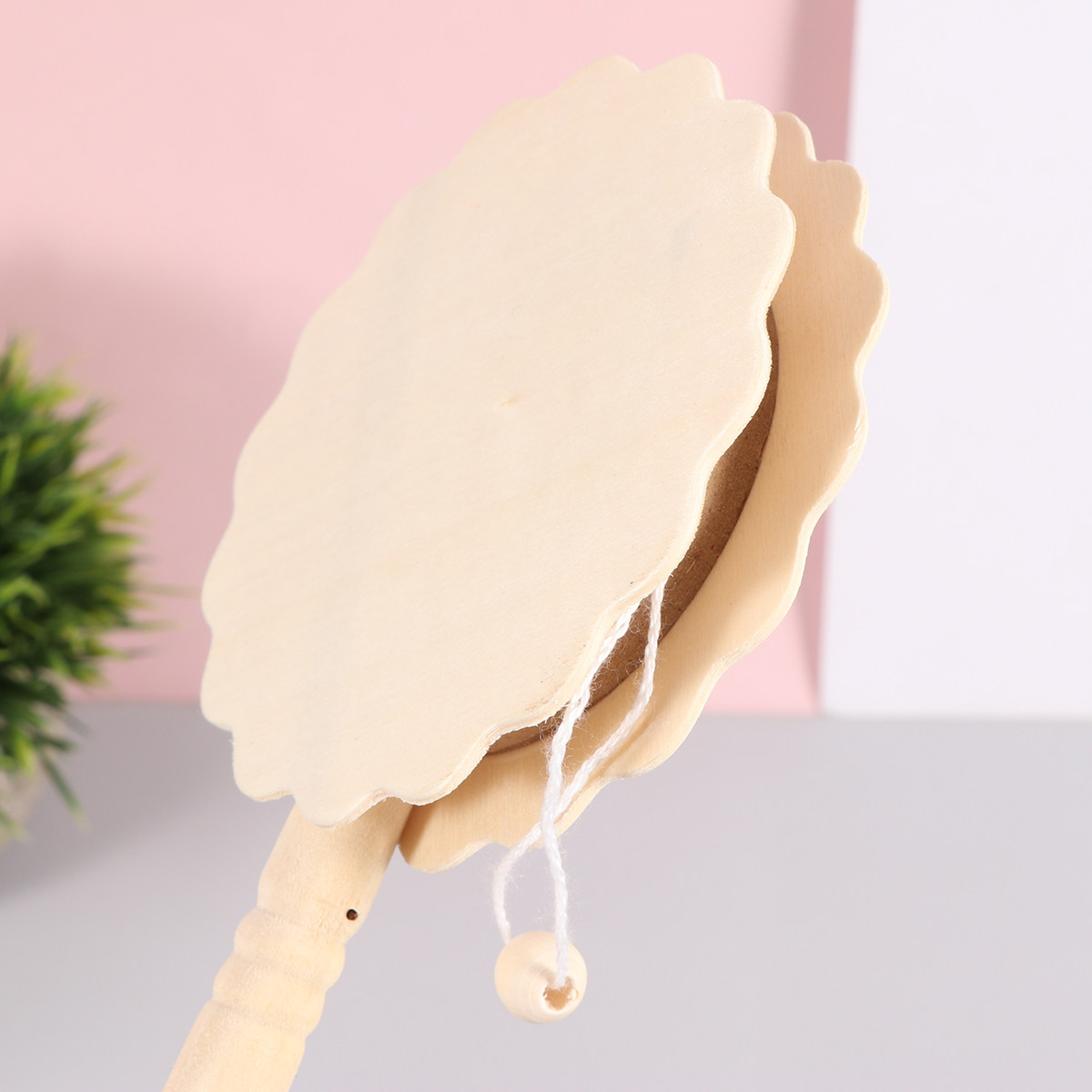 Musical Instrument Diy For Kids - 5 Buah Drum Berbentuk Lonceng Kayu