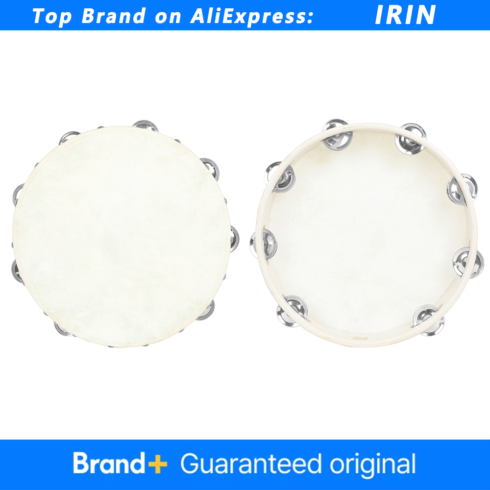 Musical Instrument Tambourine - IRIN Tamborin 8/10 Inci Orff Drum