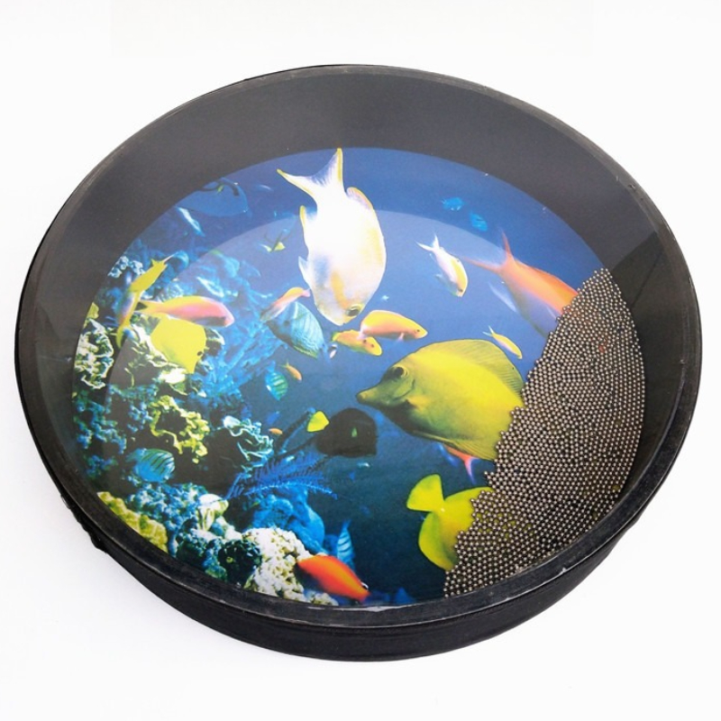 Ocean Drum Wave - Drum Laut Profesional Kayu 8 10