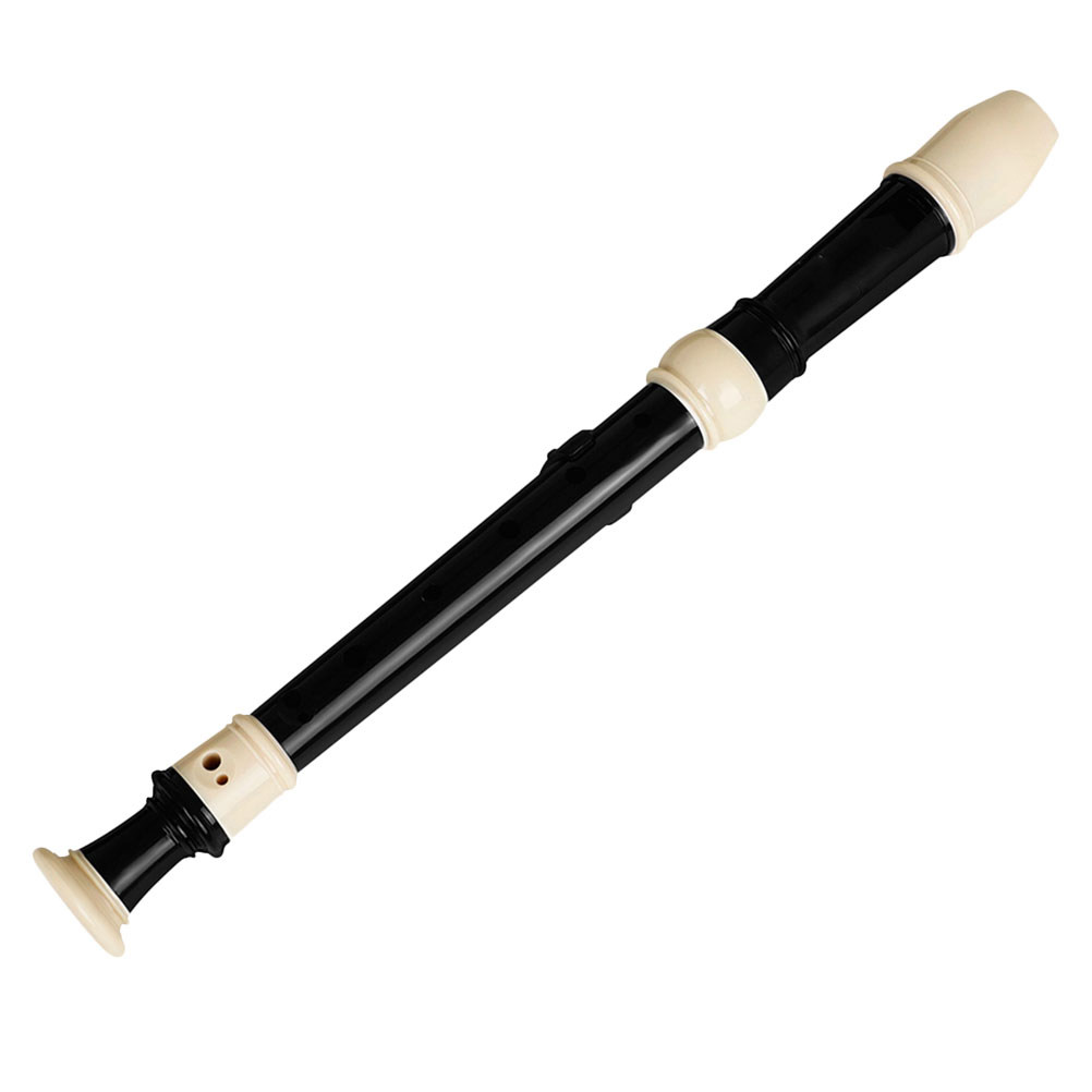 Soprano Recorder Plastic - 1Set Perekam Delapan Lubang Gaya Inggris