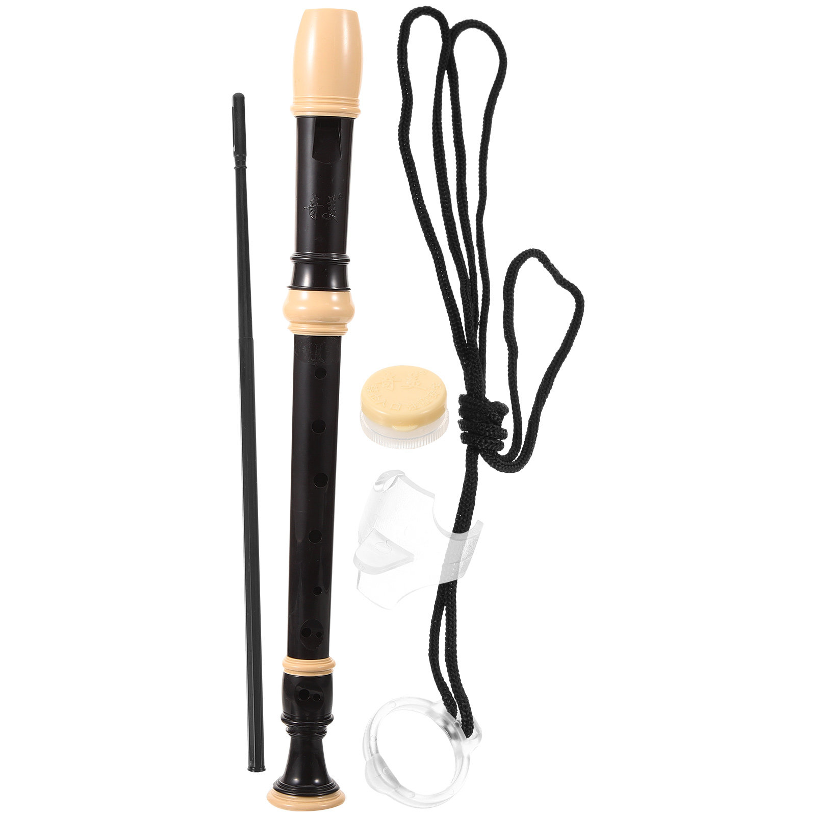 Soprano Recorder Plastic - 1Set Perekam Suara Soprano 8 Lubang