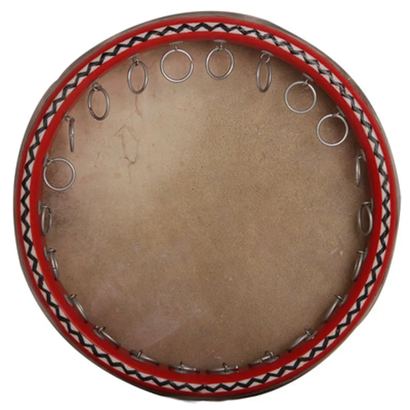 Musical Instrument Tambourine - Xinjiang Uygur instrumen musik buatan tangan