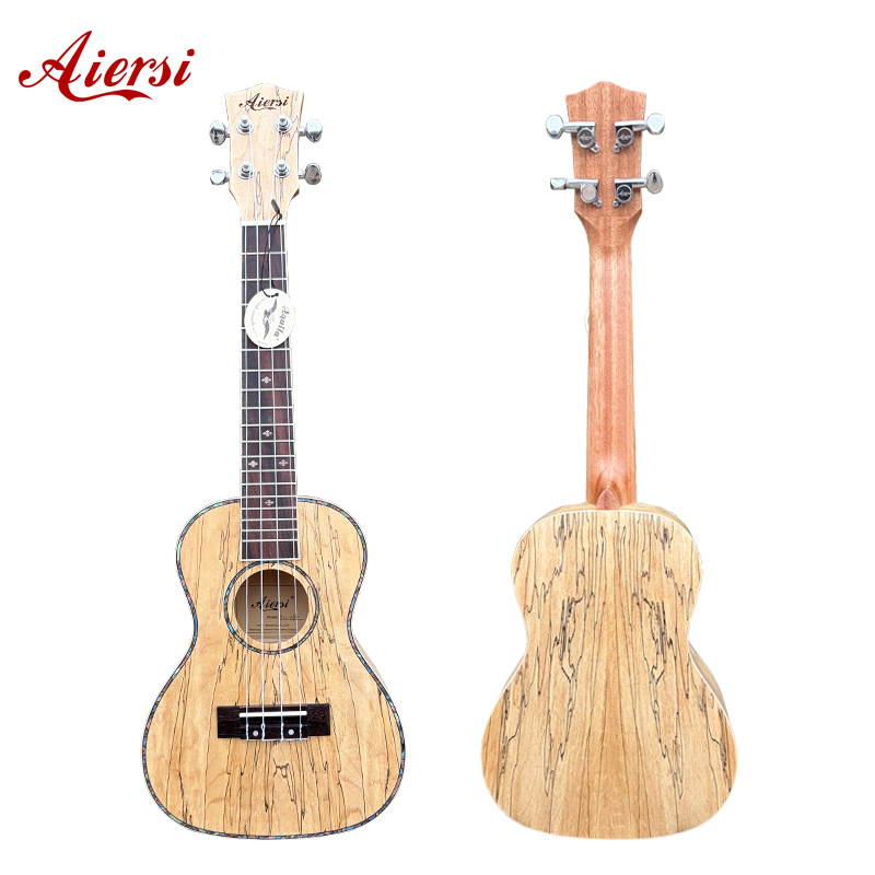 Musical Instrument Hawaii - Ukulele Kayu Maple Konser 23 Inci