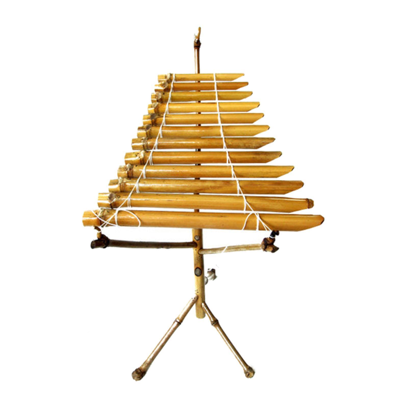 Musical Instrument Diy For Kids - Xylophone Bambu Buatan Tangan T Rung