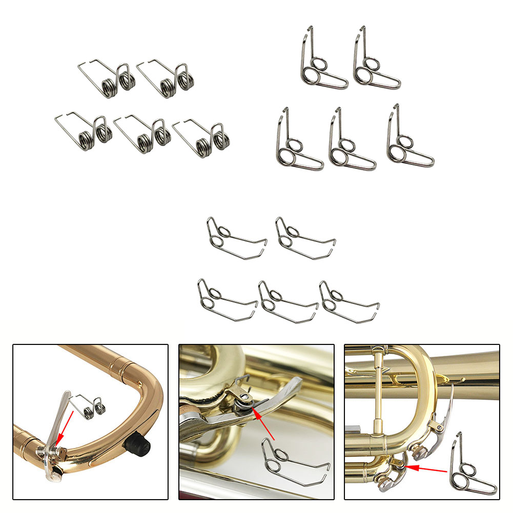 Musical Instrument Horn - 5 Buah Pegas Katup Trombon Alto