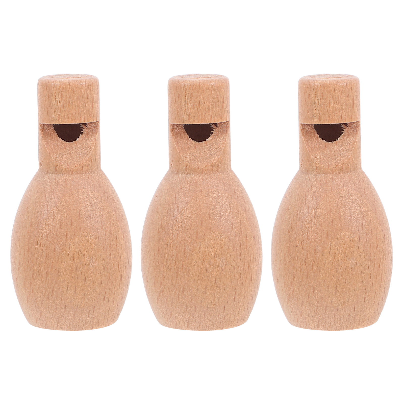 3 Buah Peluit Kayu Kecil Alat  - Musical Instrument Diy For Kids ulasan dan harga
