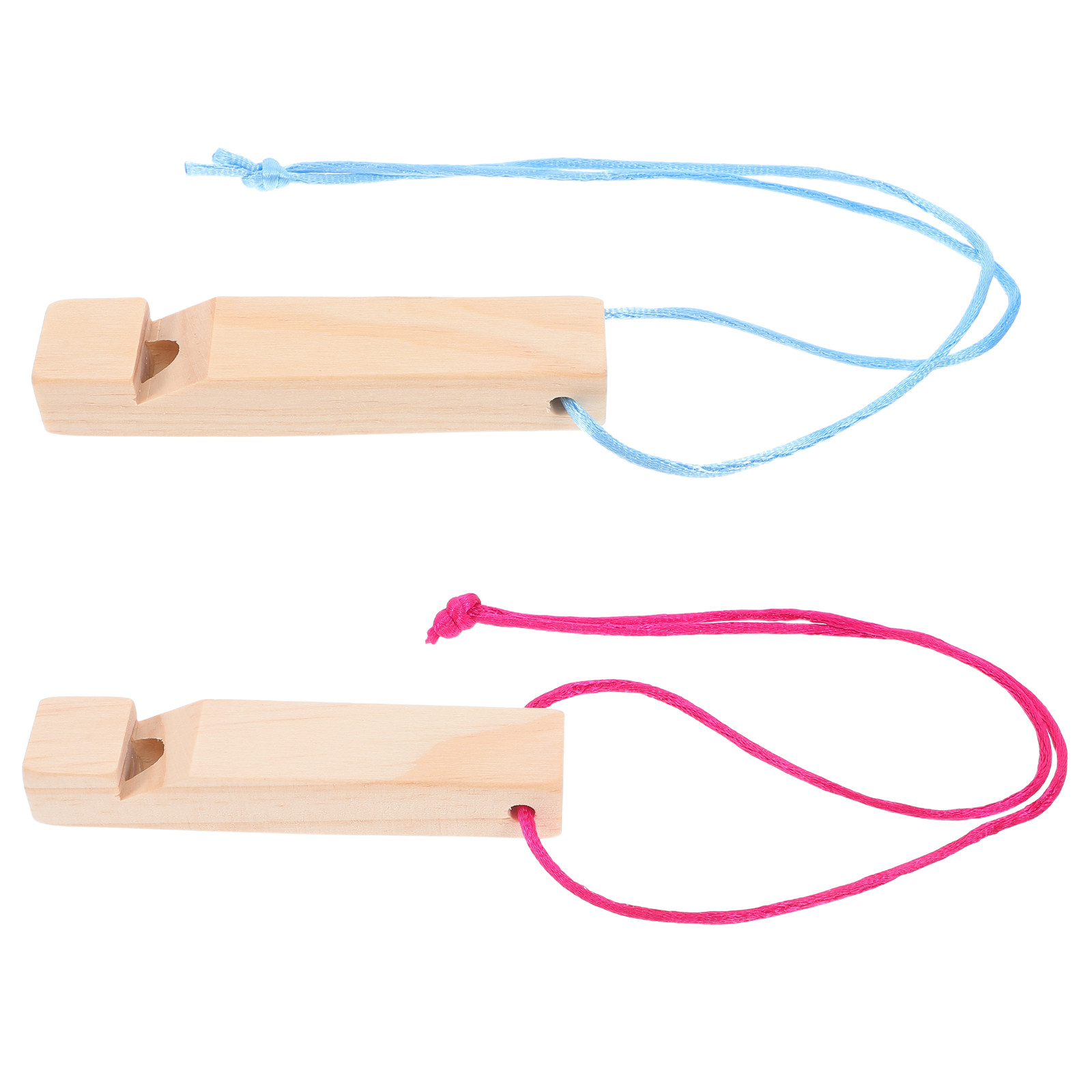 2 Buah Peluit Kayu Mini untuk  - Musical Instrument Diy For Kids ulasan dan harga