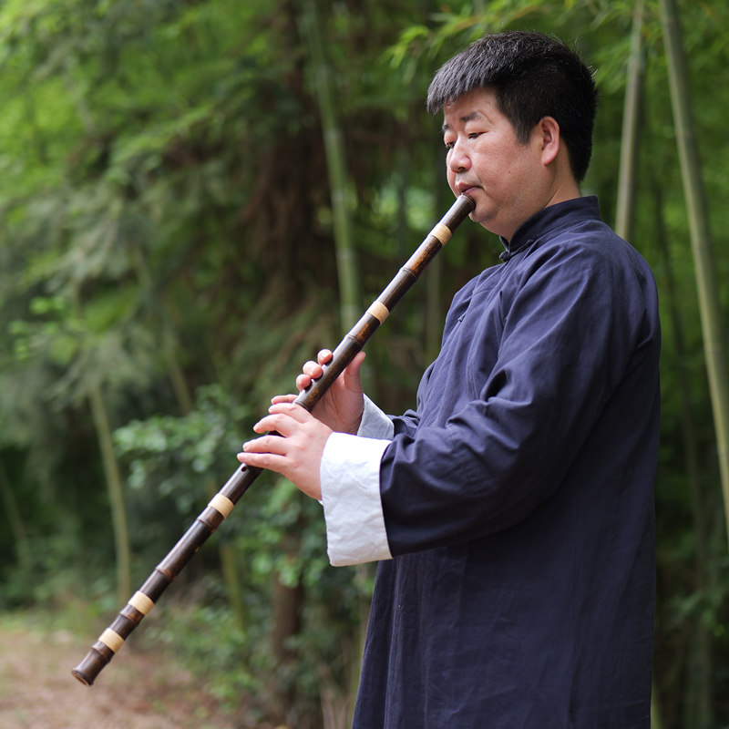 YPXD DongXiao Flute Ungu Bambu - Musical Instrument Xiao ulasan dan harga