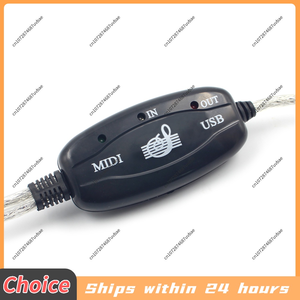 Kabel MIDI Profesional USB IN- - Musical Instrument Of Keyboard ulasan dan harga
