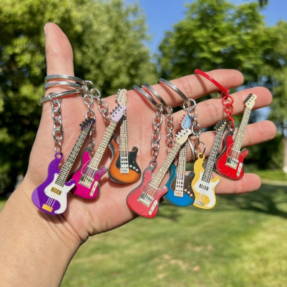 Gantungan Kunci Gitar Hip Hop  - Musical Instrument All ulasan dan harga