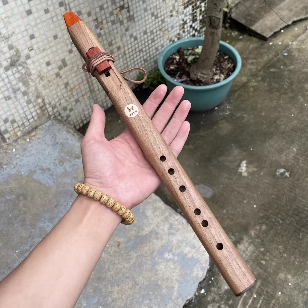 Seruling Kayu Vertikal Nada B/ - Musical Instrument Indian ulasan dan harga