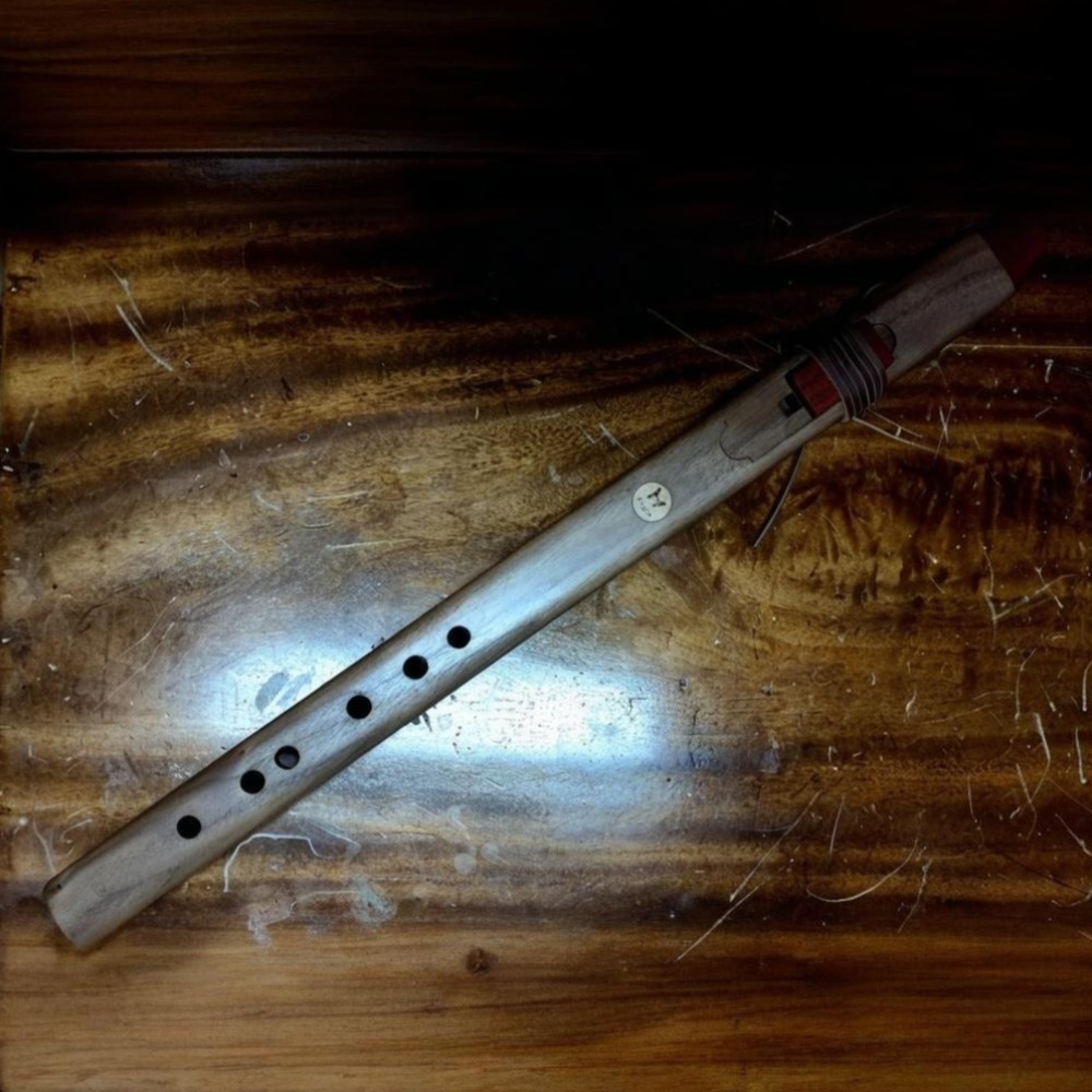 Seruling Kayu Vertikal Nada B/ - Musical Instrument Indian ulasan dan harga