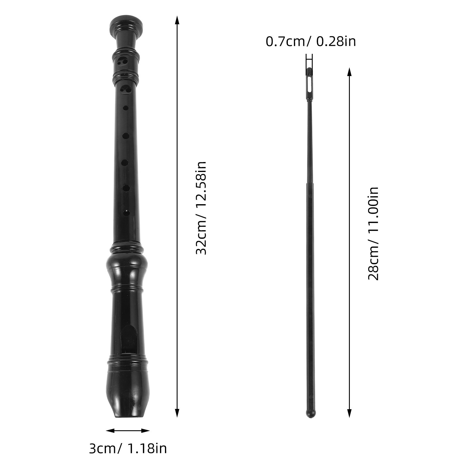 Rekorder Soprano Plastik Trans - Soprano Recorder Plastic ulasan dan harga