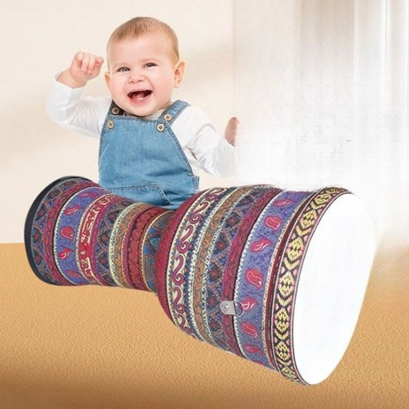 Drum Djembe 10 Inci Drum Afrik - Musical Instrument Types ulasan dan harga