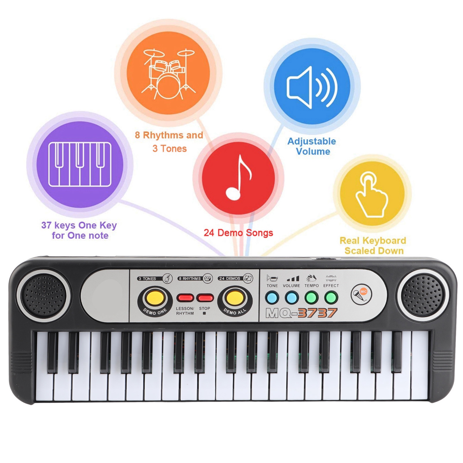 37 Tuts Keyboard Digital Elekt - Musical Instrument Of Keyboard ulasan dan harga