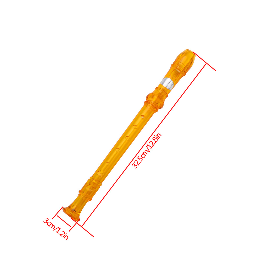 Pita Suara Transparan 8 Lubang - Soprano Recorder Plastic ulasan dan harga