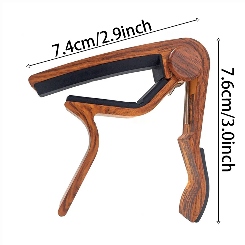 Capo gitar Aloi seng kualitas  - Musical Instrument Types ulasan dan harga