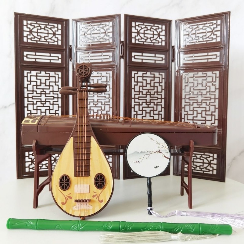 Aksesori boneka antik alat per - Musical Instrument Xiao ulasan dan harga