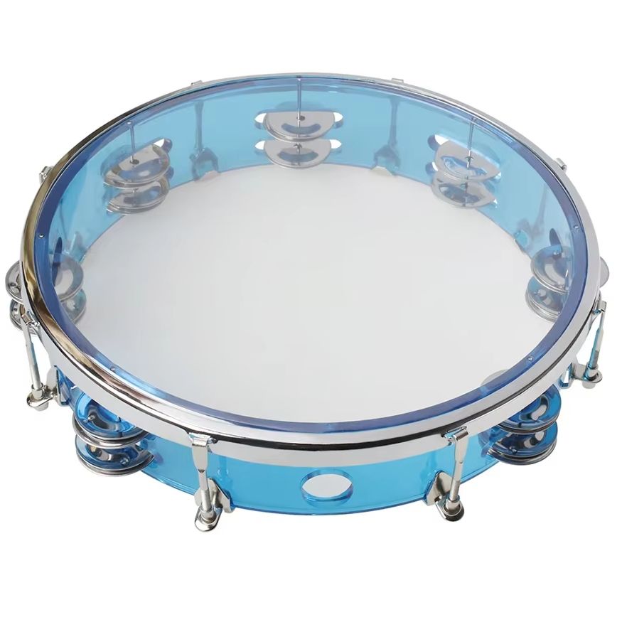Instrumen Perkusi Rebana 10 In - Musical Instrument Tambourine ulasan dan harga
