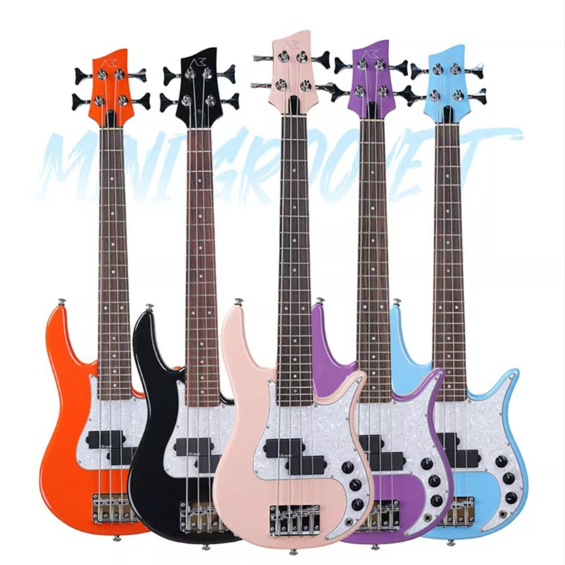 4 Senar 24 Fret Portabel Perja - Musical Instrument Types ulasan dan harga