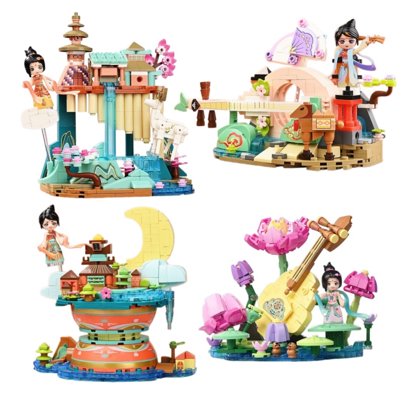 Keeppley Dunhuang Museum Berke - Musical Instrument Museum ulasan dan harga