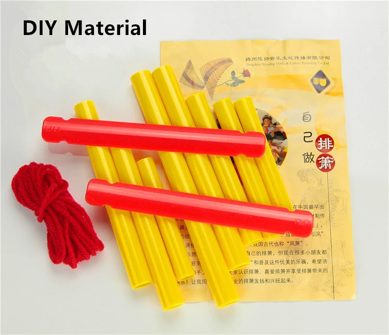 Panflute Plastik ABS Anak-anak - Musical Instrument Diy For Kids ulasan dan harga