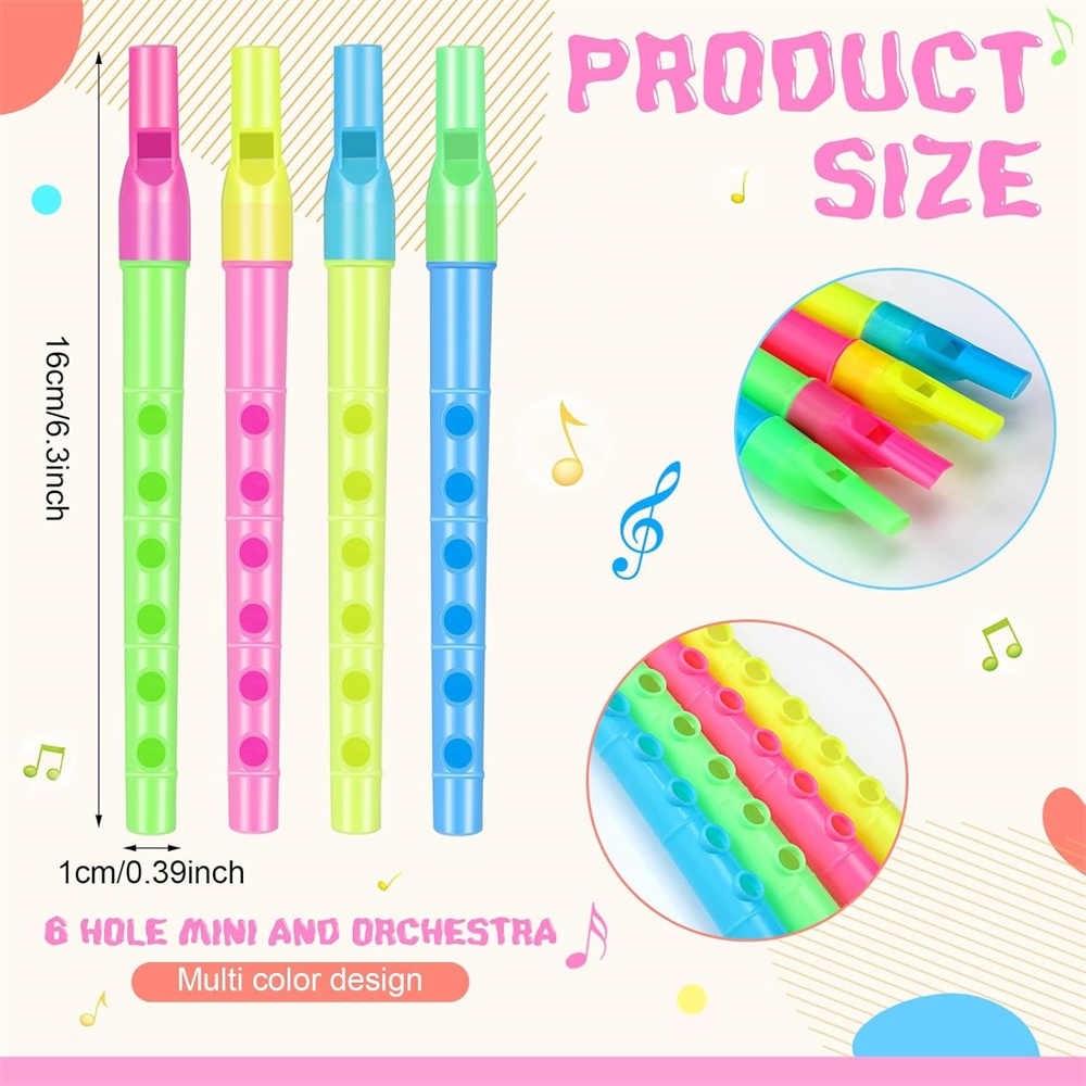 Perekam Sopran 6 Lubang Mainan - Soprano Recorder Plastic ulasan dan harga