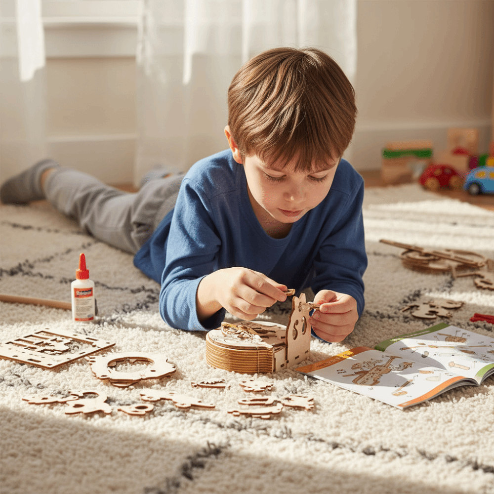 Untuk Anak-anak, Puzzle 3D yan - Musical Instrument Diy For Kids ulasan dan harga