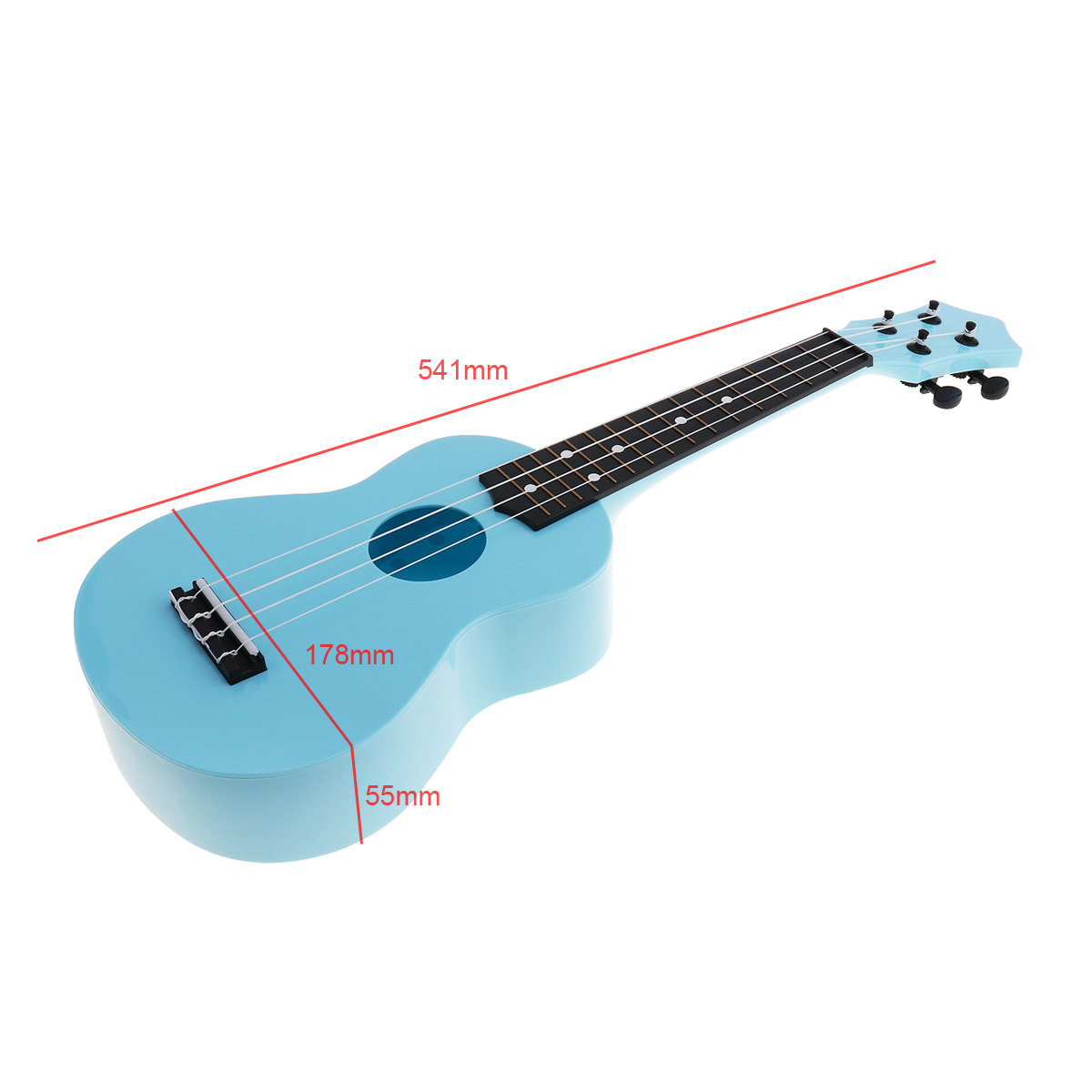 Ukulele 21 inci 4 senar Uke gi - Musical Instrument Hawaii ulasan dan harga