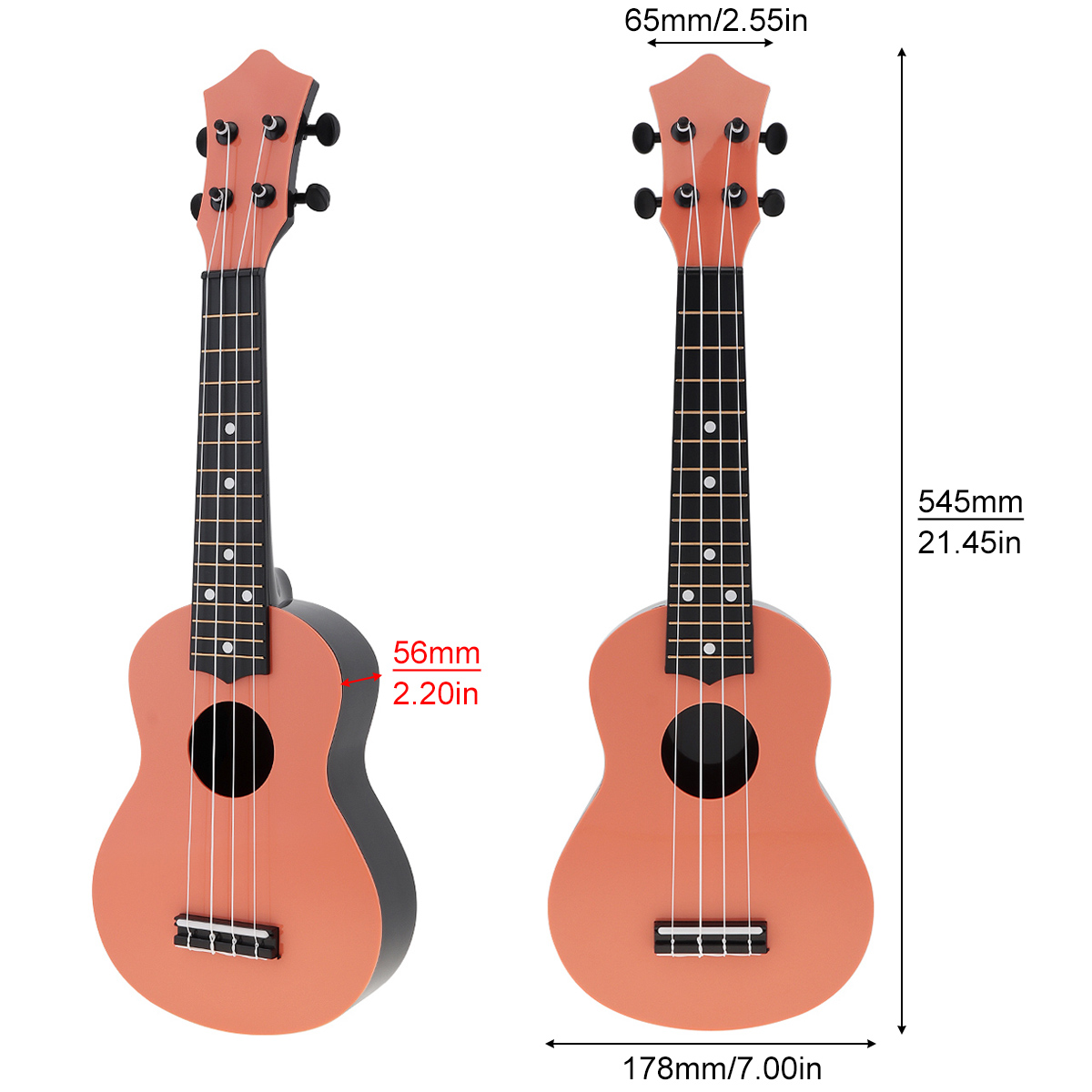 Ukulele 21 inci 4 senar Uke gi - Musical Instrument Hawaii ulasan dan harga