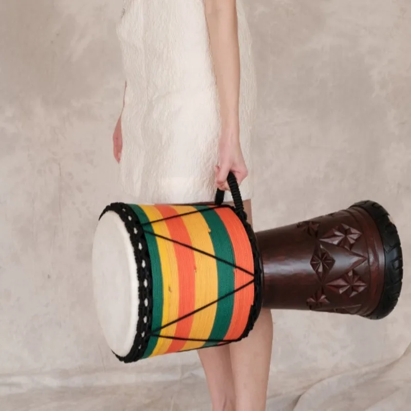 12 Inch Djembe Mahogany Africa - Musical Instrument Types ulasan dan harga