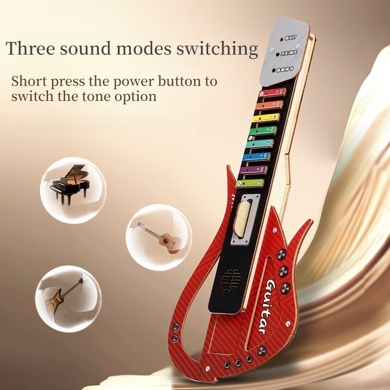 Kit Gitar Elektrik DIY Kayu Ma - Musical Instrument Diy For Kids ulasan dan harga