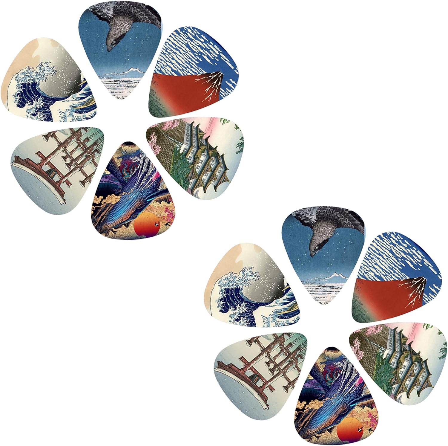 Baru 12 buah/set gitar pick-Je - Musical Instrument Japanese ulasan dan harga
