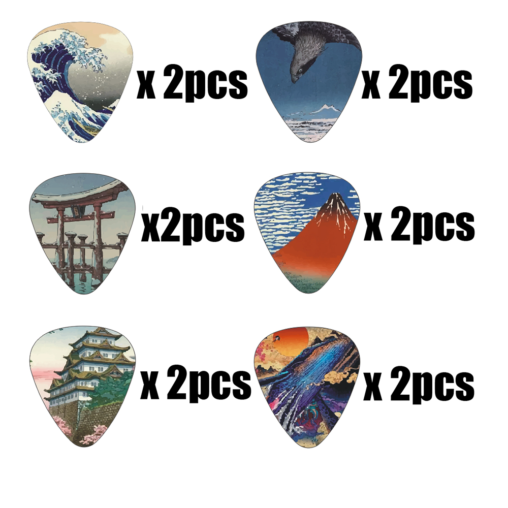 Baru 12 buah/set gitar pick-Je - Musical Instrument Japanese ulasan dan harga