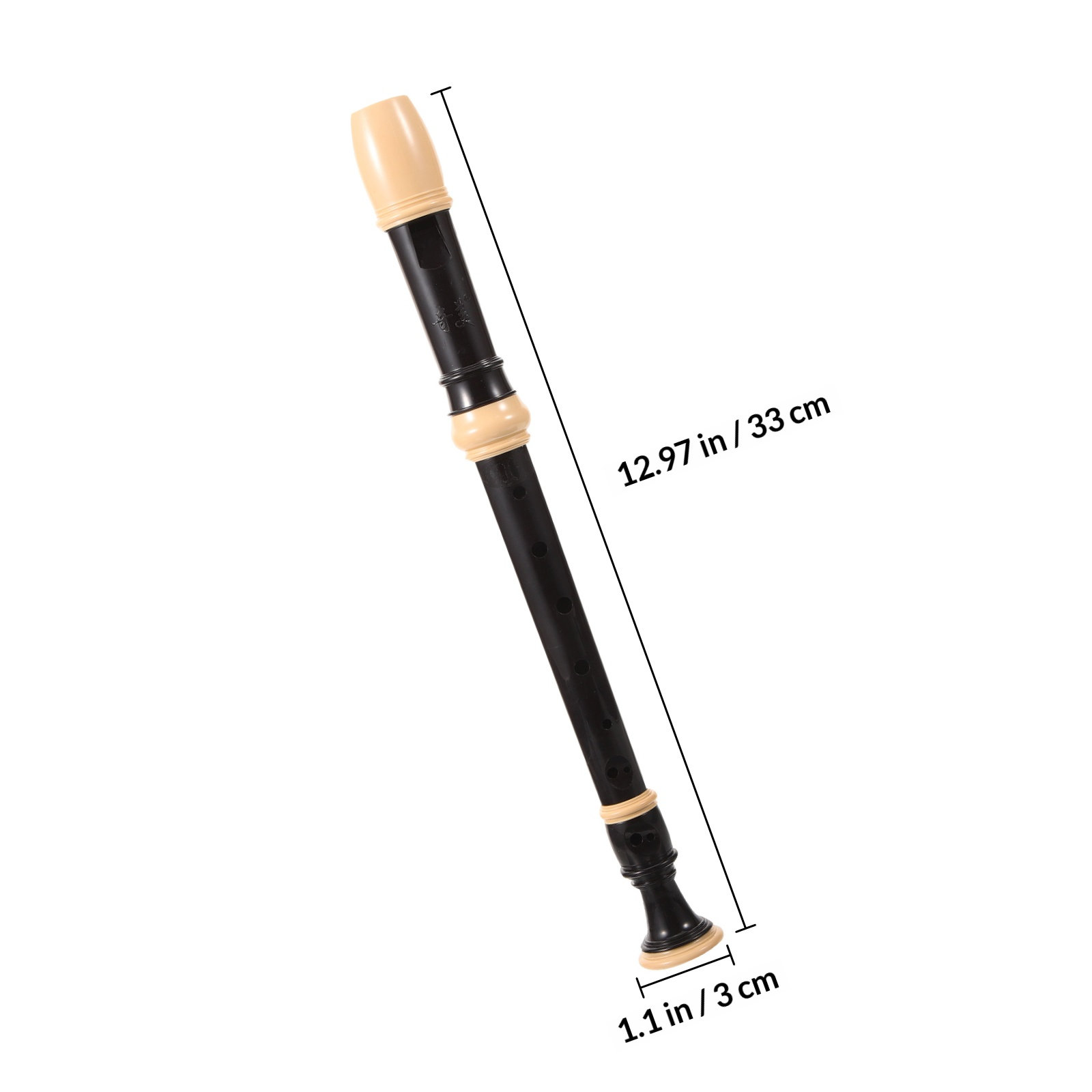 1Set Alat Musik Tiup Plastik S - Soprano Recorder Plastic ulasan dan harga