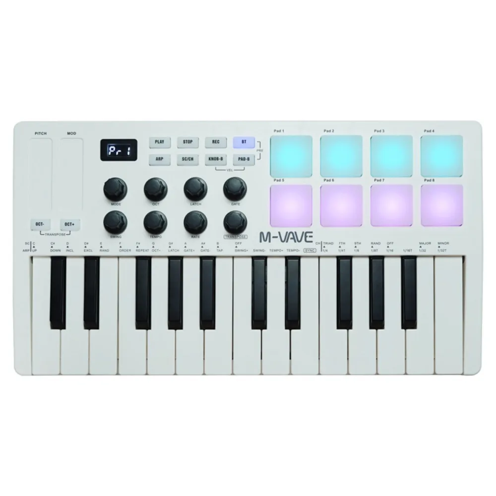 M-VAVE MIDI 25-Key USB MIDI Ke - Musical Instrument Of Keyboard ulasan dan harga