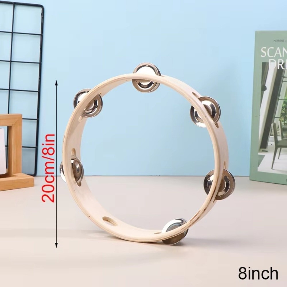 Drum Tangan Baru 4/6/7/8/10 In - Musical Instrument Tambourine ulasan dan harga