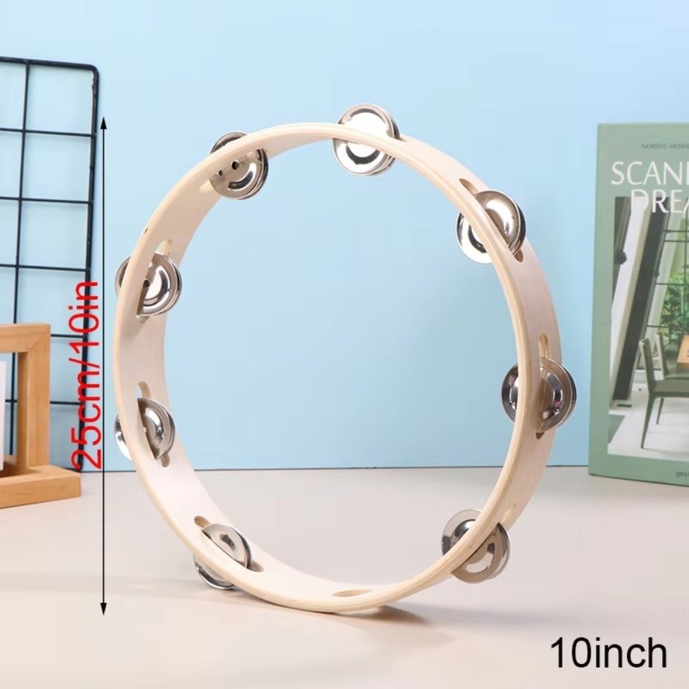 Drum Tangan Baru 4/6/7/8/10 In - Musical Instrument Tambourine ulasan dan harga