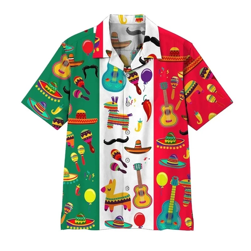Kaus pantai grafis instrumen m - Musical Instrument Hawaii ulasan dan harga