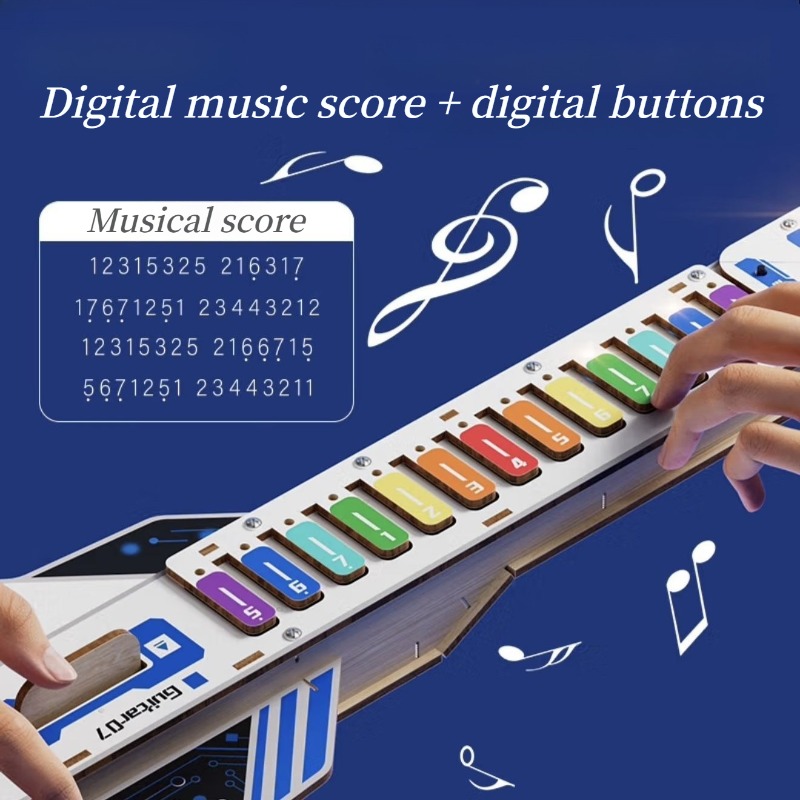 Kit Gitar Elektrik Tanpa Senar - Musical Instrument Diy For Kids ulasan dan harga