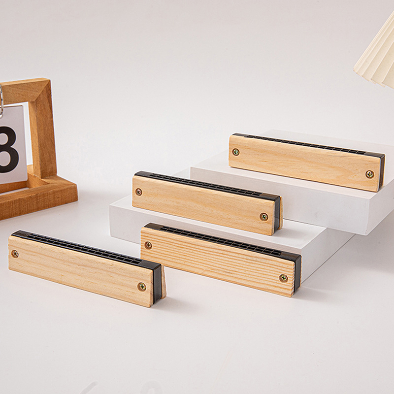 Harmonika Kayu DIY Putih 16 Lu - Musical Instrument Diy For Kids ulasan dan harga